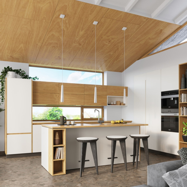 Lampe suspendue Lineaaeen 1 blanc