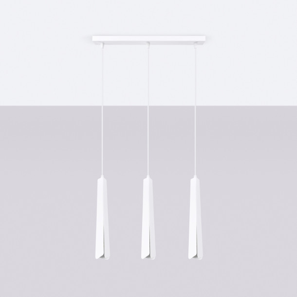 Lampe suspendue Lineaaeen 3L blanc