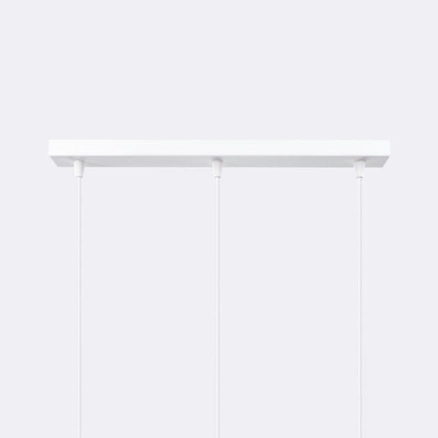 Lampe suspendue Lineaaeen 3L blanc