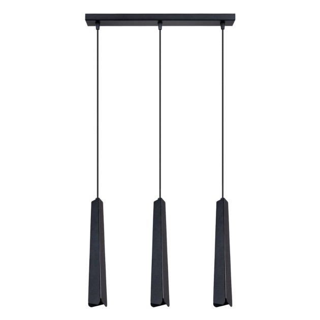 Lampe suspendue Lineaaeen 3L noir