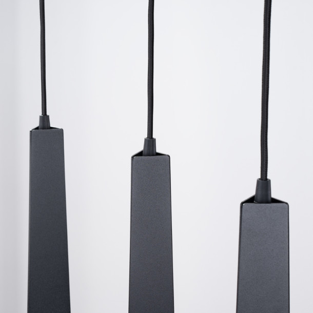 Lampe suspendue Lineaaeen 3L noir