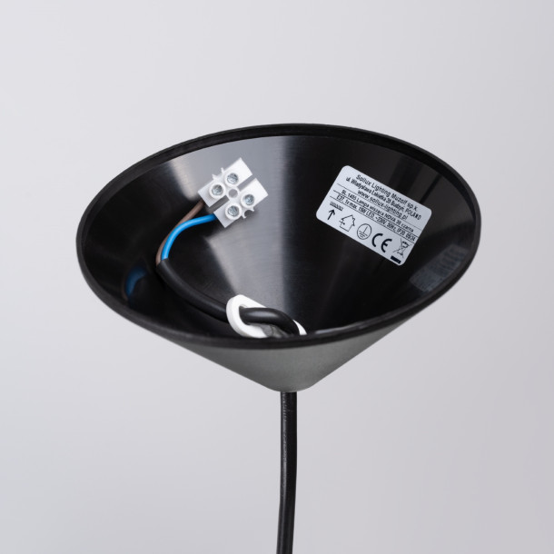 Lampe suspendue Lumyna 30 noir