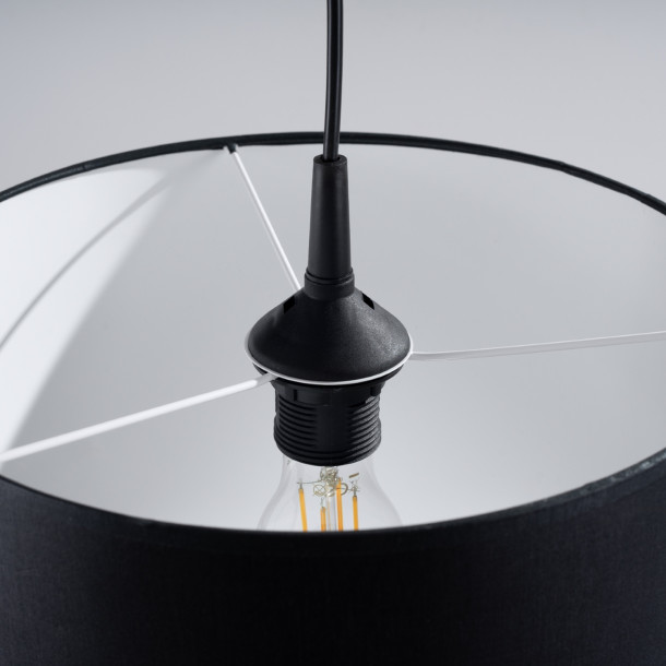 Lampe suspendue Lumyna 30 noir