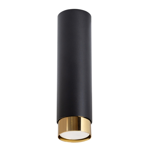 Plafonnier Elyaena 22,5 noir/doré