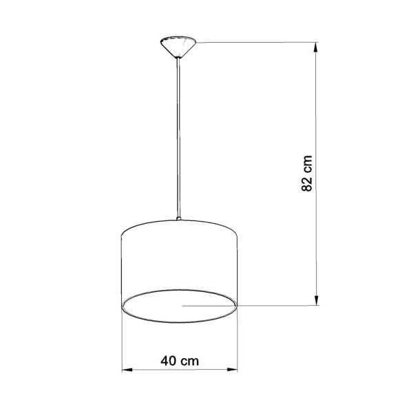 Lampe suspendue FOOTBALL B 40