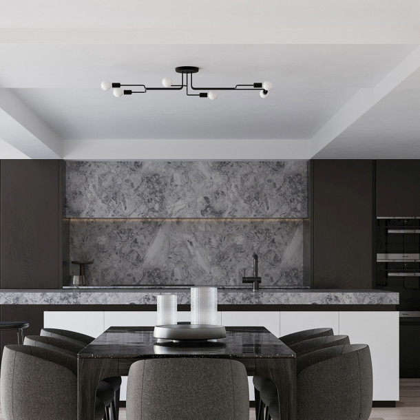Lustre Lumyis 6 noir