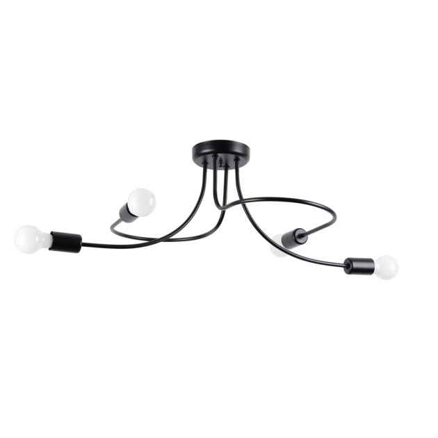Lustre Velaeor 4 noir