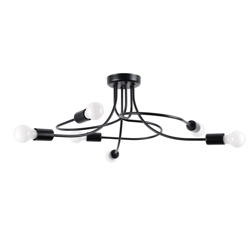 Lustre Velaeor 6 noir