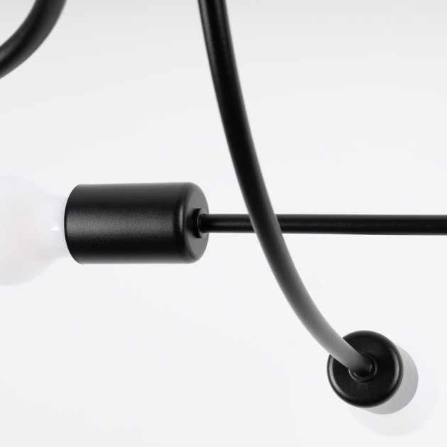 Lustre Velaeor 6 noir