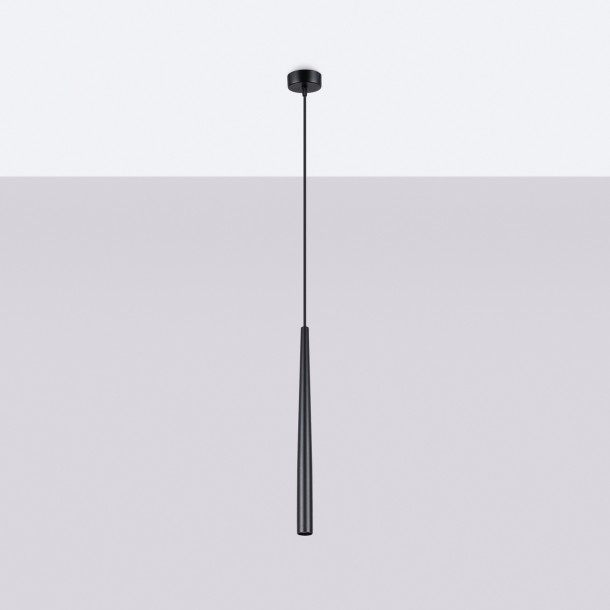 Lampe à pied Novaela 1 noir