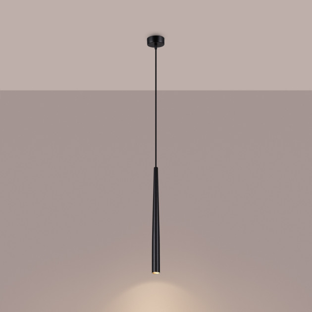 Lampe à pied Novaela 1 noir