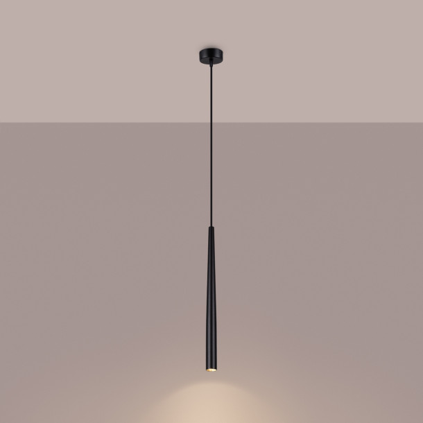 Lampe à pied Novaela 1 noir