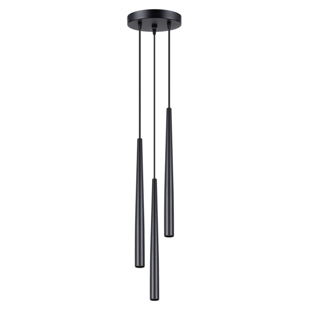 Lampe à pied Novaela 3P noir