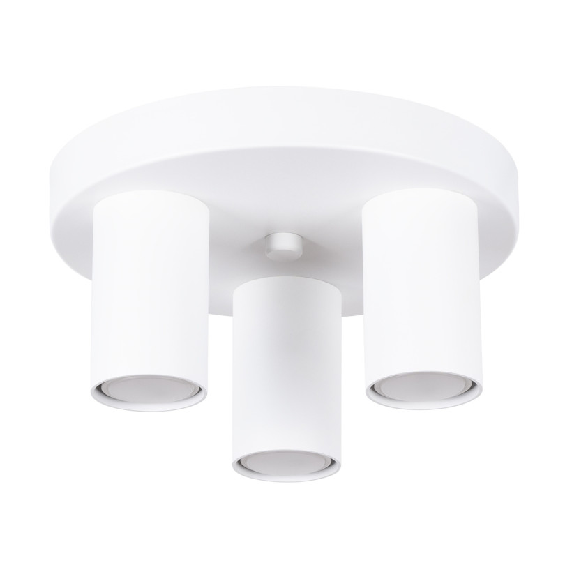 Plafonnier Noraaena 3P blanc