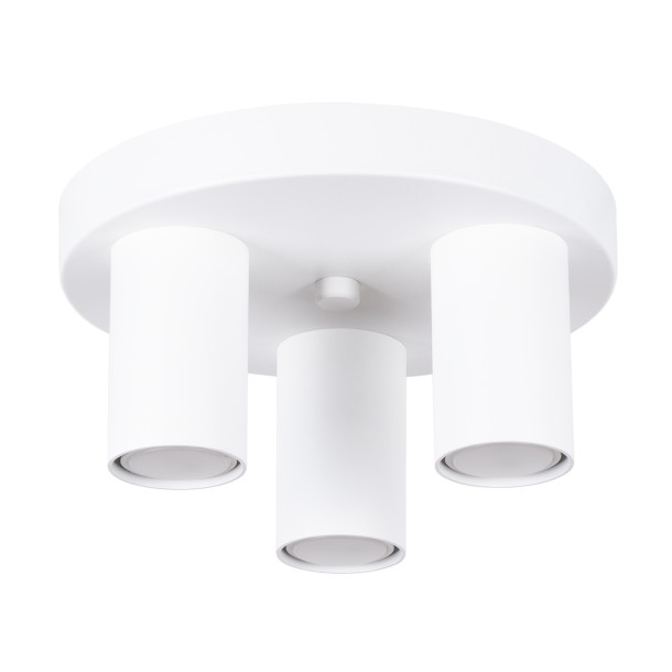 Plafonnier Noraaena 3P blanc