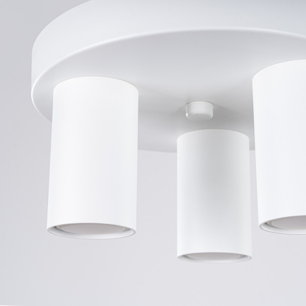 Plafonnier Noraaena 3P blanc