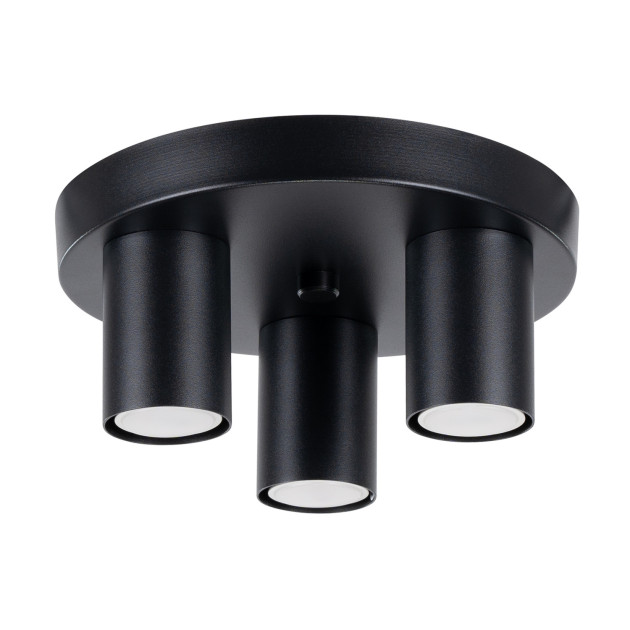 Plafonnier Noraaena 3P noir