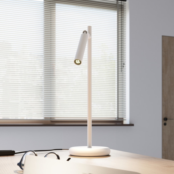 Lampe à poser Noraaeen blanc