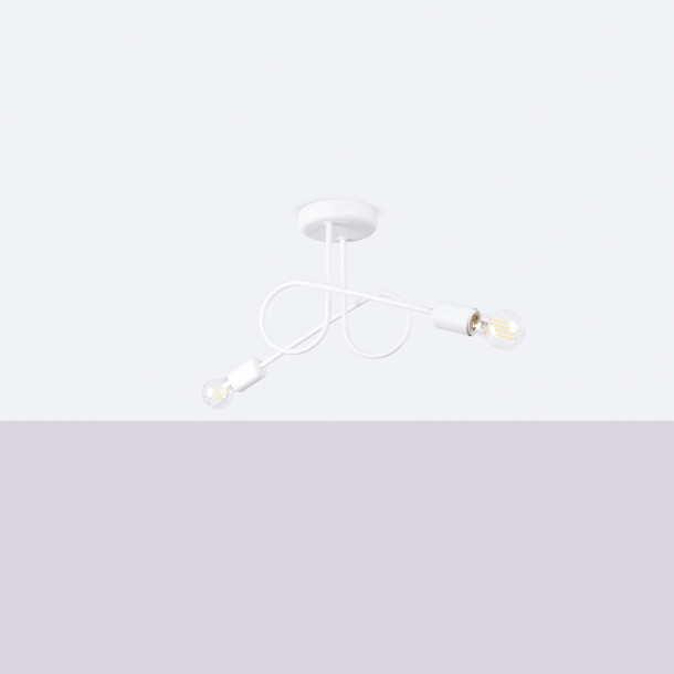 Lustre Aureais 2 blanc