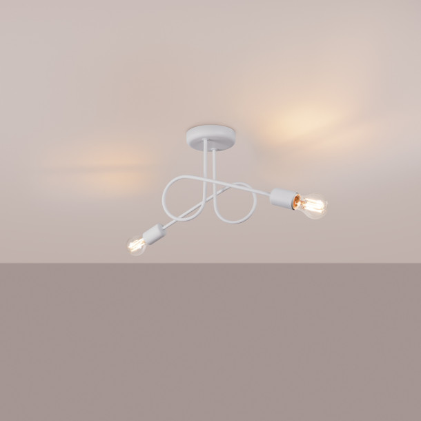 Lustre Aureais 2 blanc