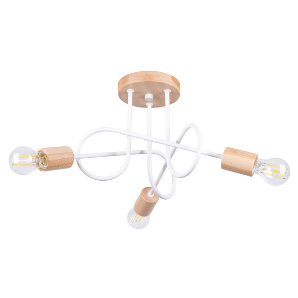 Lustre Veraona 3 blanc