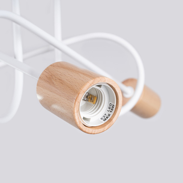 Lustre Veraona 3 blanc