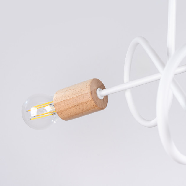 Lustre Veraona 3 blanc