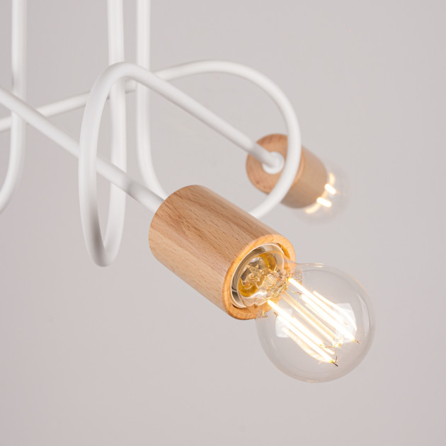 Lustre Veraona 3 blanc