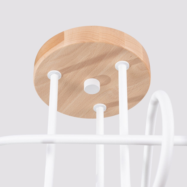 Lustre Veraona 3 blanc