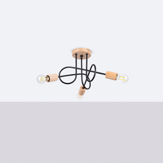 Lustre Veraona 3 schwarz