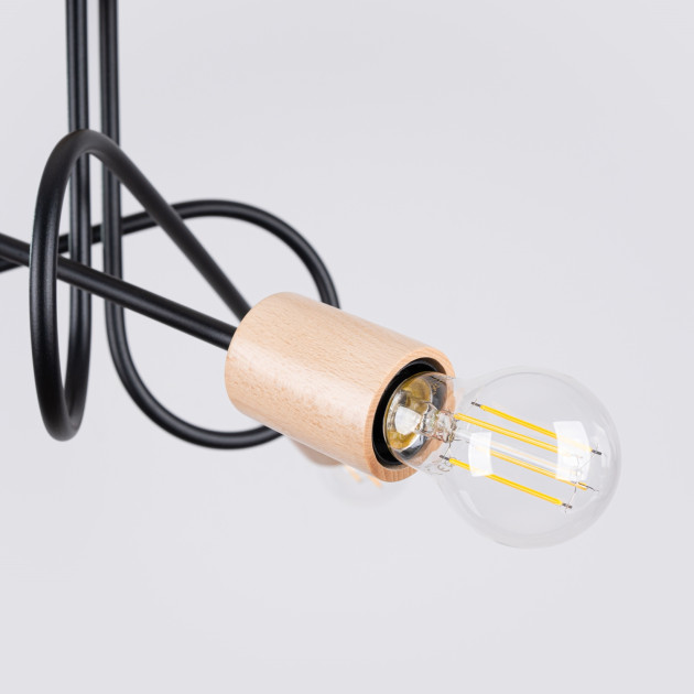 Lustre Veraona 3 schwarz