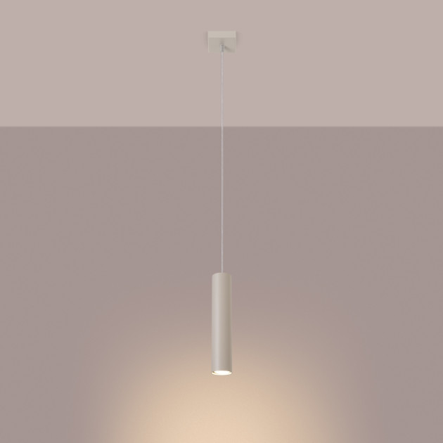 Lampe suspendue Noraaena 1 beige