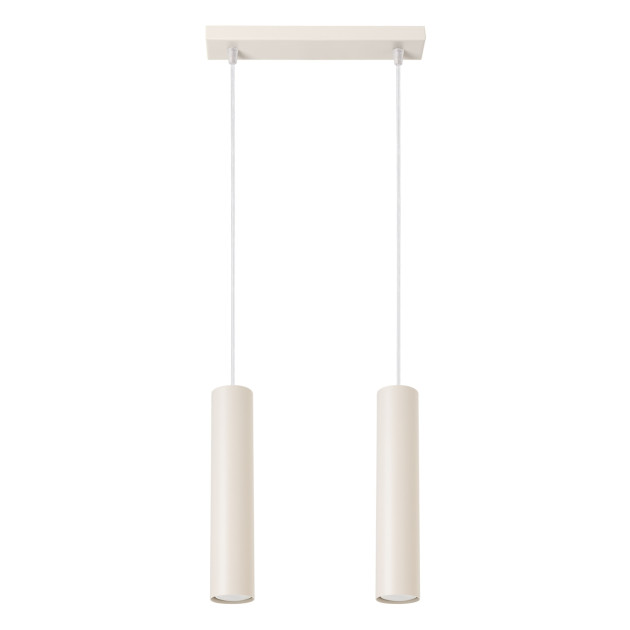 Lampe suspendue Noraaena 2 beige