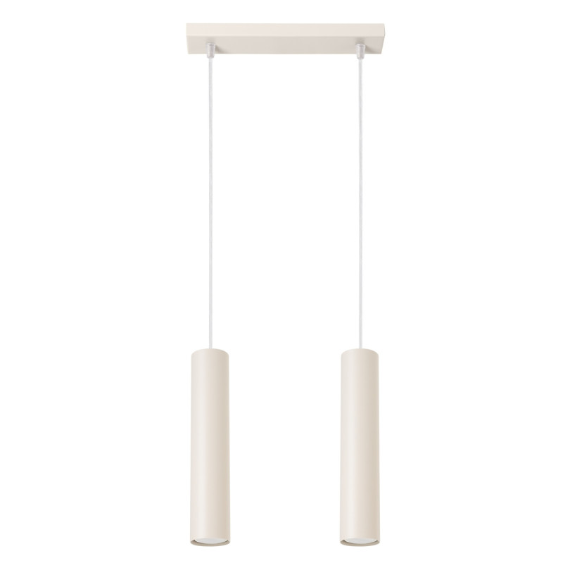 Lampe suspendue Noraaena 2 beige