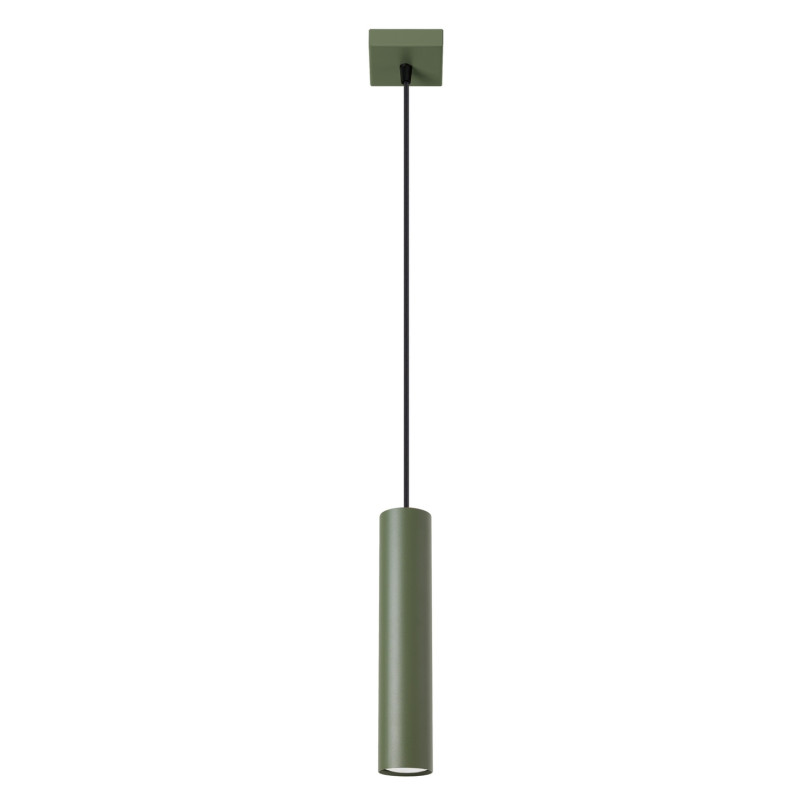 Lampe pendante Noraaena 1 vert olive