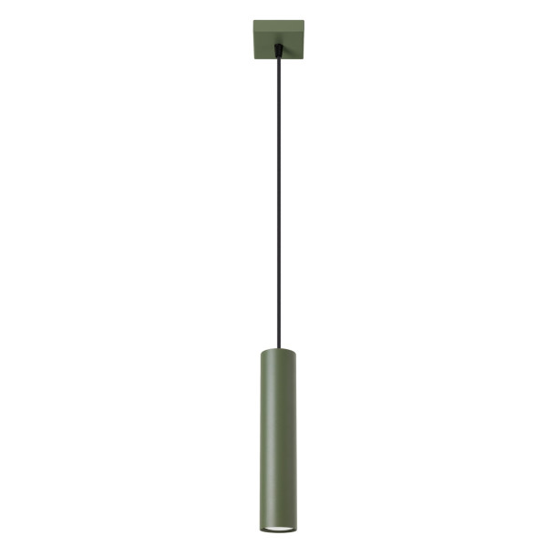 Lampe pendante Noraaena 1 vert olive
