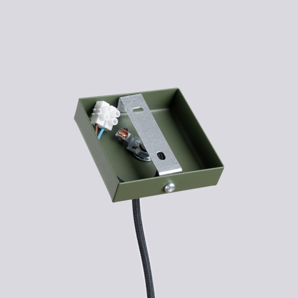 Lampe pendante Noraaena 1 vert olive