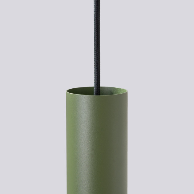Lampe pendante Noraaena 2 vert olive