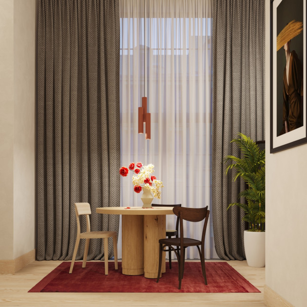 Applique Noraaena 2 rouge ocre