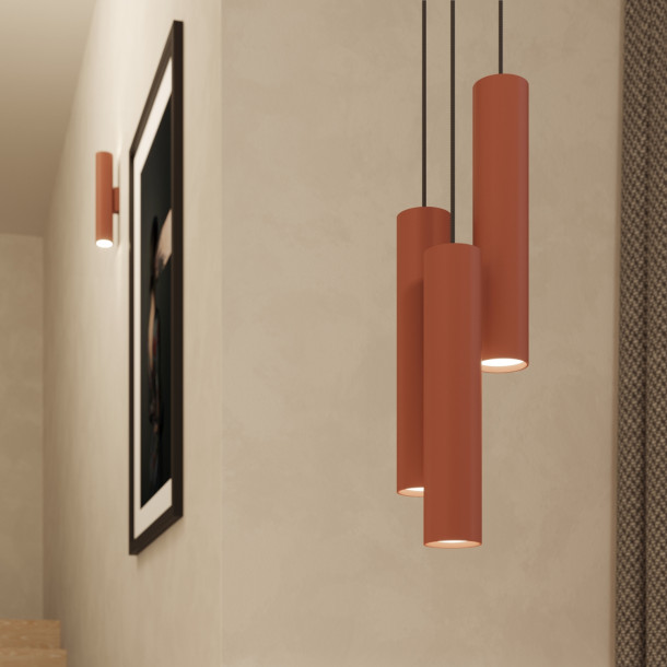 Applique Noraaena 2 rouge ocre