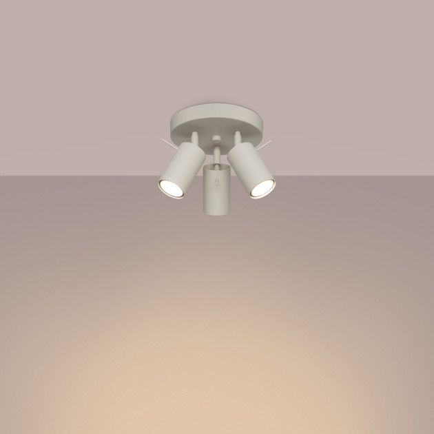 Plafonnier Veraaeen 3P beige