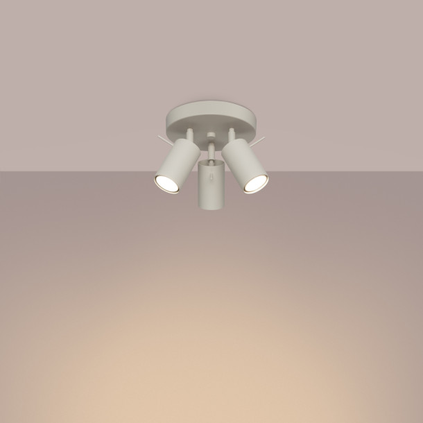 Plafonnier Veraaeen 3P beige