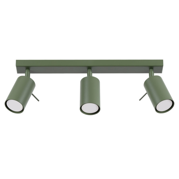 Plafonnier Veraaeen 3L vert olive