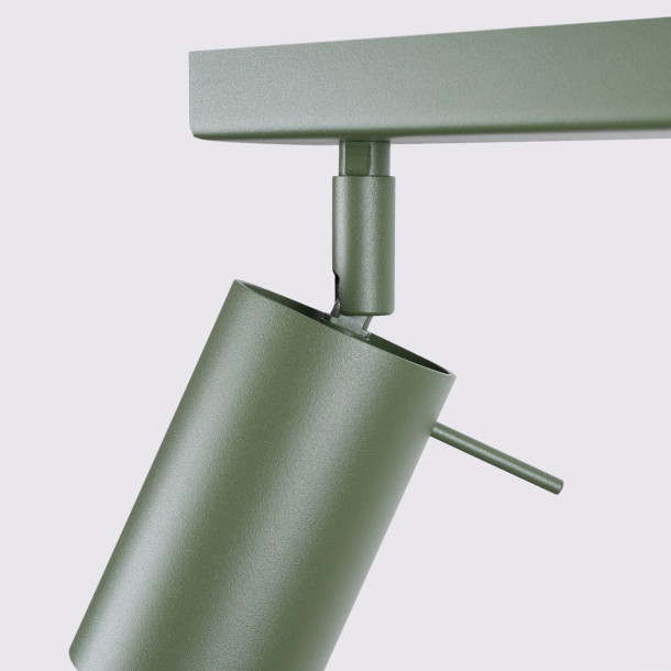 Plafonnier Veraaeen 3L vert olive