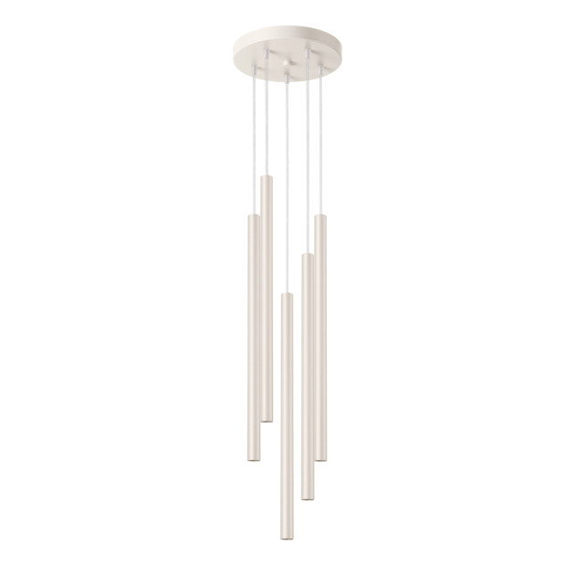 Lampe suspendue Noraaeen 5P beige
