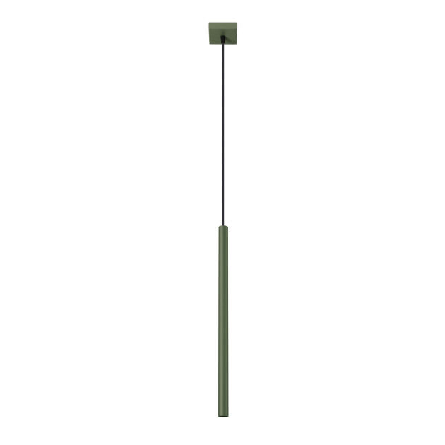Lampe pendante Noraaeen 1 vert olive