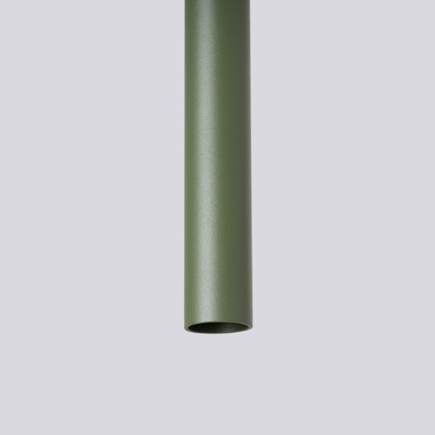 Lampe pendante Noraaeen 3 vert olive