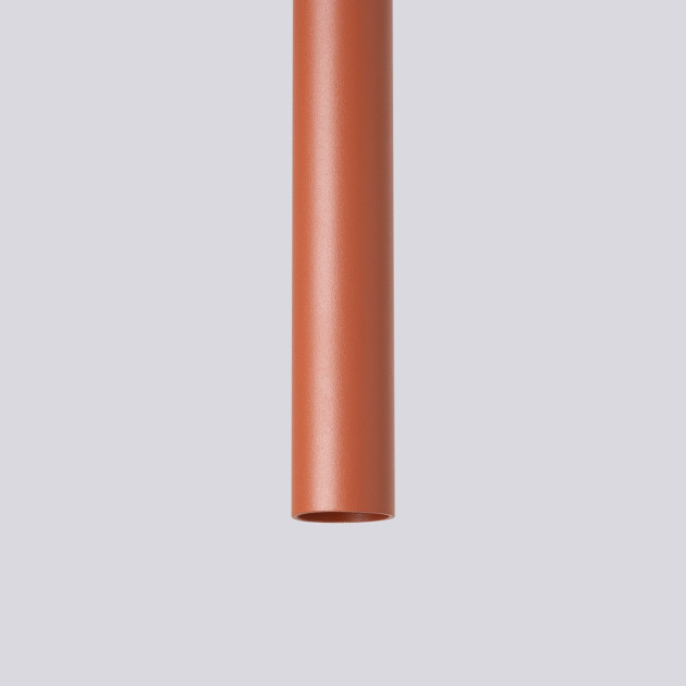Lampe suspendue Noraaeen 3P rouge ocre