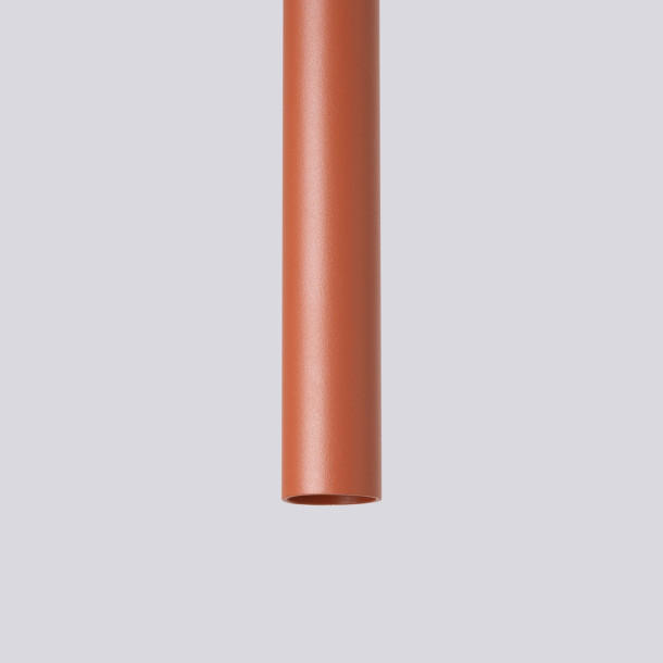 Lampe suspendue Noraaeen 5P rouge ocre