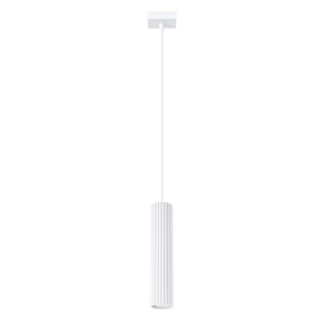 Lampe suspendue Elaen 1 blanc